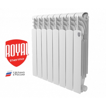 Royal Thermo Revolution 500 2.0 Радиатор - 8 секц. Литой алюминиевый