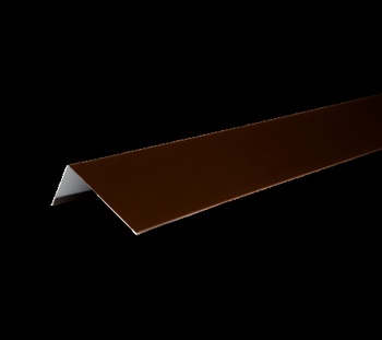 Технониколь HAUBERK наличник оконный металлический, полиэстер RAL8017 коричневый 50*100*1250мм