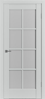 Дверь межкомнатная (полотно) ER1 800x2000 Emalex Steel White Cloud