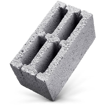 Блок керамзитобетонный стеновой (390х190х188) (105шт/под) Пустотелый