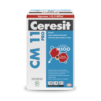 Ceresit СМ 11 Клей для плитки PRO для внутр и наруж работ (5кг)