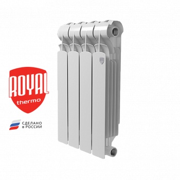 Royal Thermo Indigo Super+ 500 Радиатор - 4 секц. Биметаллический