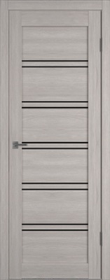 Дверь межкомнатная (полотно) Atum Pro X28 800х2000 Stone oak Black gloss