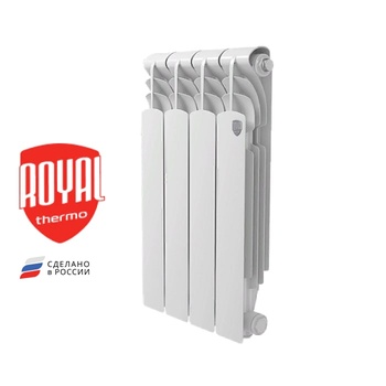 Royal Thermo Revolution 500 2.0 Радиатор - 4 секц. Литой алюминиевый